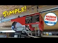 Installing an Electric Hoist from Harbor freight in my garage using Unistrut