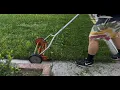 American Manual Lawn mower After a year