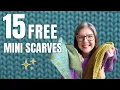 15 Free Mini Scarf Knitting Patterns You ll Want to Cast On Immediately