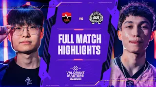 NS vs M8 MATCH HIGHLIGHTS VALORANT Masters Santiago - Playoffs