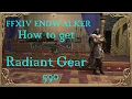 FFXIV Endwalker how to get radiant gear 590