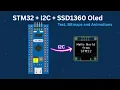 Interfacing SSD1306 OLED Display with STM32 via I2C Step-by-Step Guide