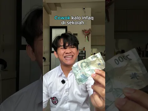 Cewek vs Cowok kalo infaq di sekolah #shaideography