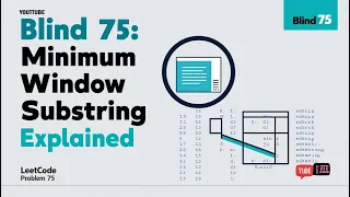 Blind 75 Minimum Window Substring Explained
