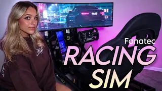 I Built a RACING SIM Fanatec Sim Rig PC Build Tour