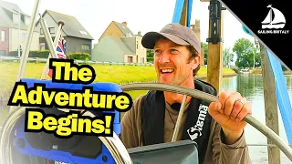 The Adventure Begins! Belgium To The Med Via The Inland Waterways: Goodbye Nieuwpoort