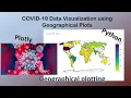 Corona-virus data visualization using Geographical Plotting Plotly Choropleth plot