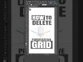 How to Delete Perspective Grid in Adobe Illustrator