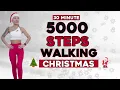 Lagu 30-Minute Christmas Walk At Home | Fat Burning Cardio! Low Impact, Fast,No Repeats