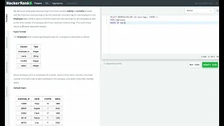 Hackerrank SQL Solution Basic SQL - Top Earners