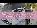 Review eCustomrim 2-Pack Trailer Tire On Aluminum Rim 4 80-12 480-12 Load Range C 5 Lug Black T07 Wh