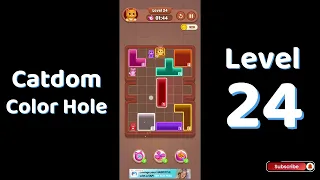 Catdom Color Hole Level 24 Screenshot
