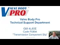 GM 4L80E Transmission Component Slip code P0894