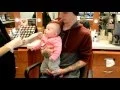 Baby Getting Ear Piercings