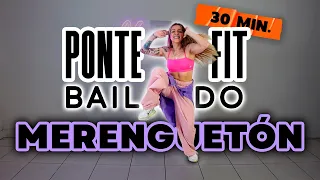 💥MERENGUETÓN | PONTE FIT BAILANDO | 30 minutos de baile en casa (Zumba at home)