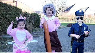 الشرطي دخل غزل السجن47 ألعاب سيارات شرطة أطفال بيبي بنات اغاني للأطفال 