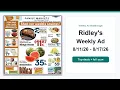 Ridley s Weekly Ad 26 - 26 Best Deals