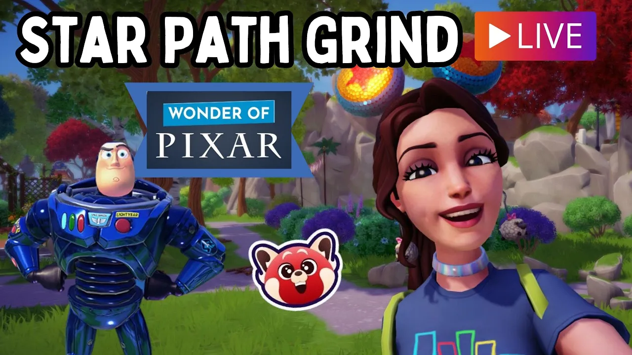Let's Do This! Wonder of Pixar Star Path Grind! DIsney Dreamlight Valley