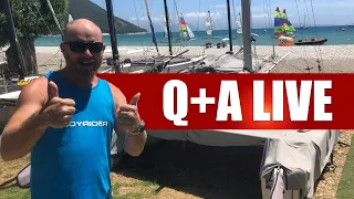 Q+A LIVE 59 your catamaran sailing questions answered
