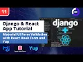Django React App Tutorial Material UI Form Validation with React Hook Form and Yup