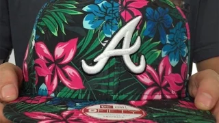 Braves AMAZON BLOOM SNAPBACK Hat by New Era