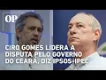 Ciro Gomes lidera no Ceará com dez pontos de vantagem sobre Elmano, diz pesquisa Ipsos-Ipec