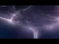 Download Lagu Heavy Thunderstorm Sounds | Relaxing Rain, Thunder \u0026 Lightning Ambience for Sleep | HD Nature Video
