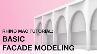 Rhino getting started Facade modeling tutorial