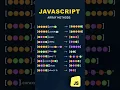 JavaScript Array methods
