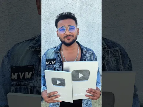 New Youtube Silver Play Button 2025