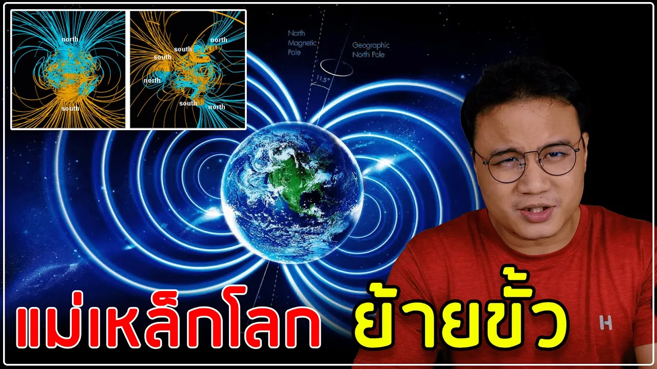 Geomagnetic Reversal เมื่อสนามแม่เหล็กโลกกลับทิศ