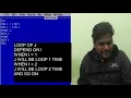 NUMBER PATTERN USING FOR NEXT LOOP IN QBASIC