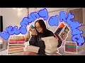 becoming a reader book shopping haul organizing my first bookshelf
