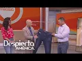 Dr Juan mostro los resultados del participante que perdio 58 libras con el reto Entalla DA