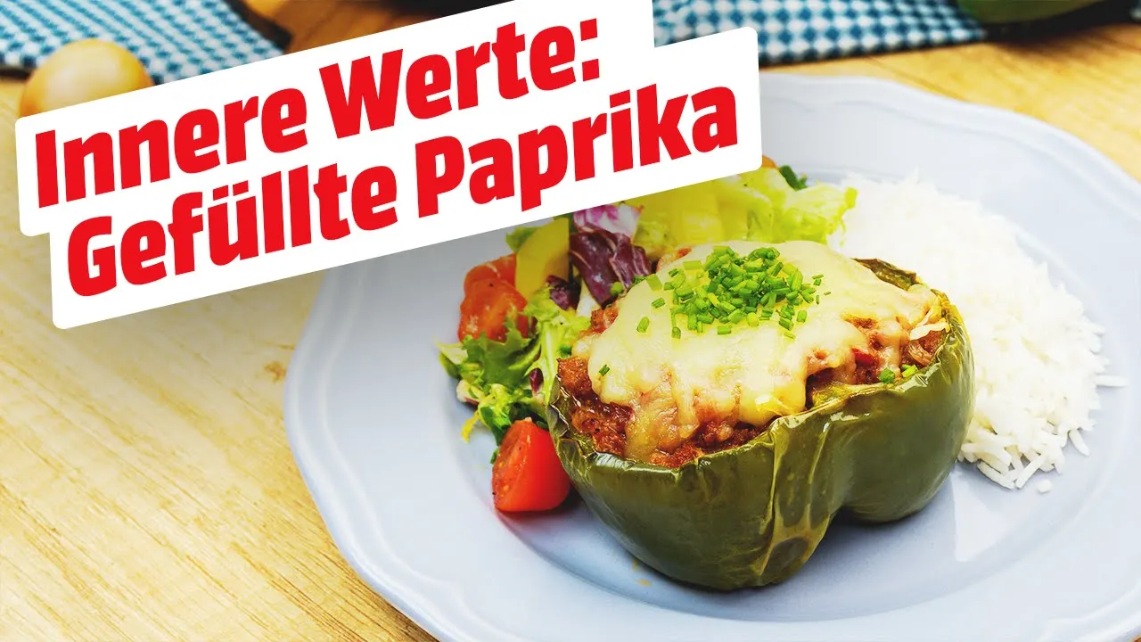 
          
          
          
            
            Mit inneren Werten: Gefüllte Paprika mit Hackfleisch • Koch-Mit
          
        . 