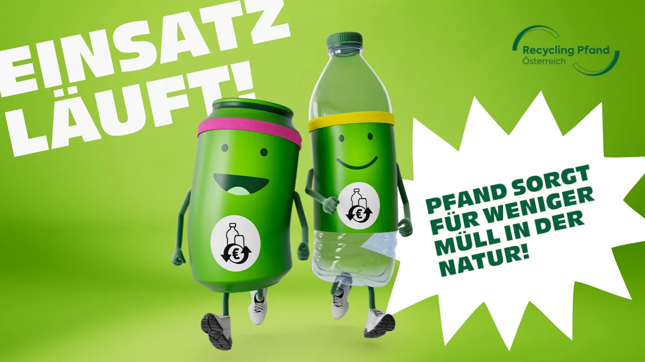 Recycling Pfand Österreich — Recycling Pfand Österreich: Bottles and Cans in Action (YouTube video ad)