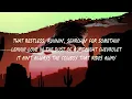 Jon Pardi ~ Ain't Always The Cowboy # lyrics