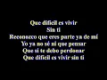 Download Lagu Corazón Serrano KARAOKE \