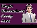 Single Dimensional Array In Java One Dimensional Array Hamid Tutorials