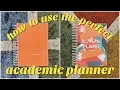 how to use the perfect academic planner student organisation