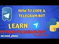 send - photo Learn PTB Python-Telegram-Bot How To Code A Telegram Bot TraxDinosaur
