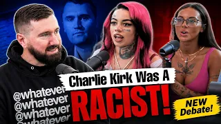Tiktok Feminist Claims Charlie Kirk TARGETED the Black Community... It Gets HEATED