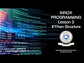103 Programming Ninox - If Then Structure