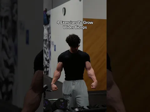 4 Exercises To Grow Wider Biceps 🦾
