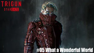 YouTube影片, 內容是TRIGUN STARGAZE 的 第 5 話預告