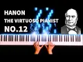 Hanon - The Virtuoso Pianist in 60 Exercises, No.12