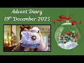 Lagu Advent Diary Day 19 - A Swan, A Poem and Robins