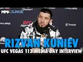 Lagu Rizvan Kuniev: 'UFC needs heavyweights like me,' will show why vs. Jailton Almeida | UFC Vegas 113