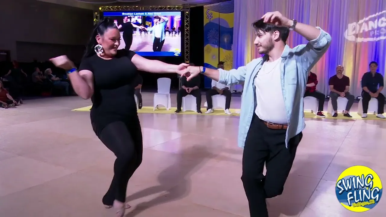Swing Fling 2022 All Star Jack & Jill Alec Grant & Brooklyn Lanham