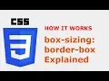 box-sizing border box CSS3 Tutorial